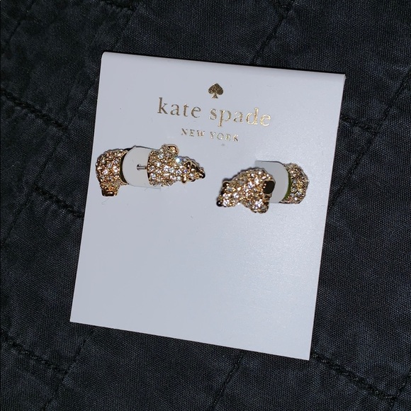 kate spade Jewelry - Kate Spade Polar Bear earrings